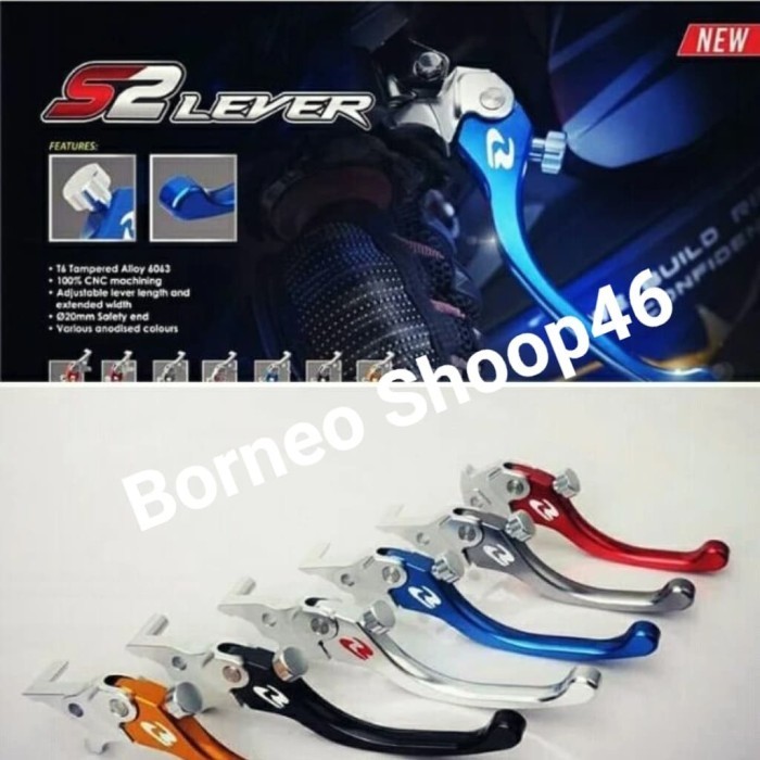 Handle Rem Rcb S2 Sonic Gsx Satria Fu Fi R15 V3 Nmax Ninja250 Fi N Dll