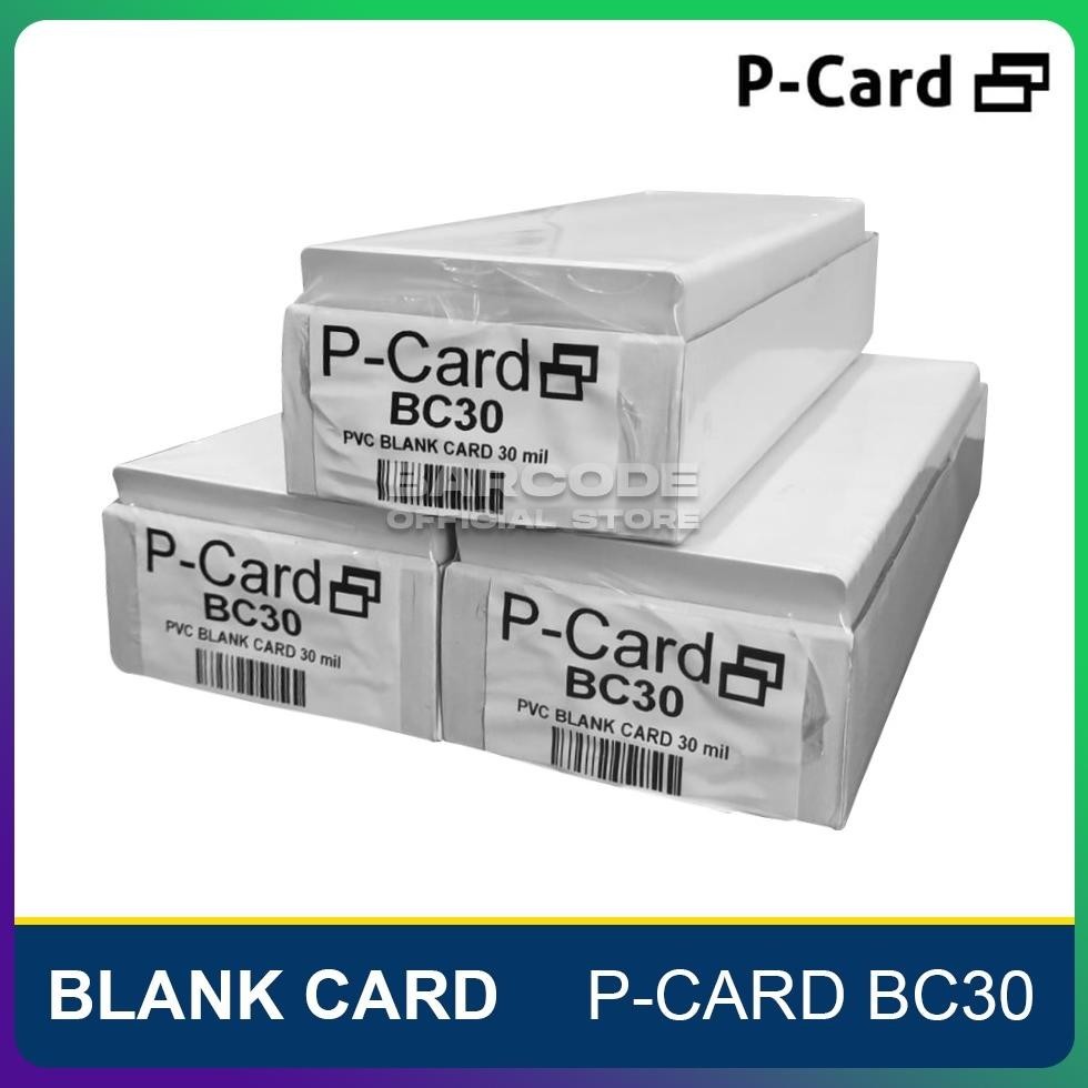 

Lagi Promooo !!! P-Card Bc30 Kartu Pvc Blank Id Card Polos Isi 250 Pcs