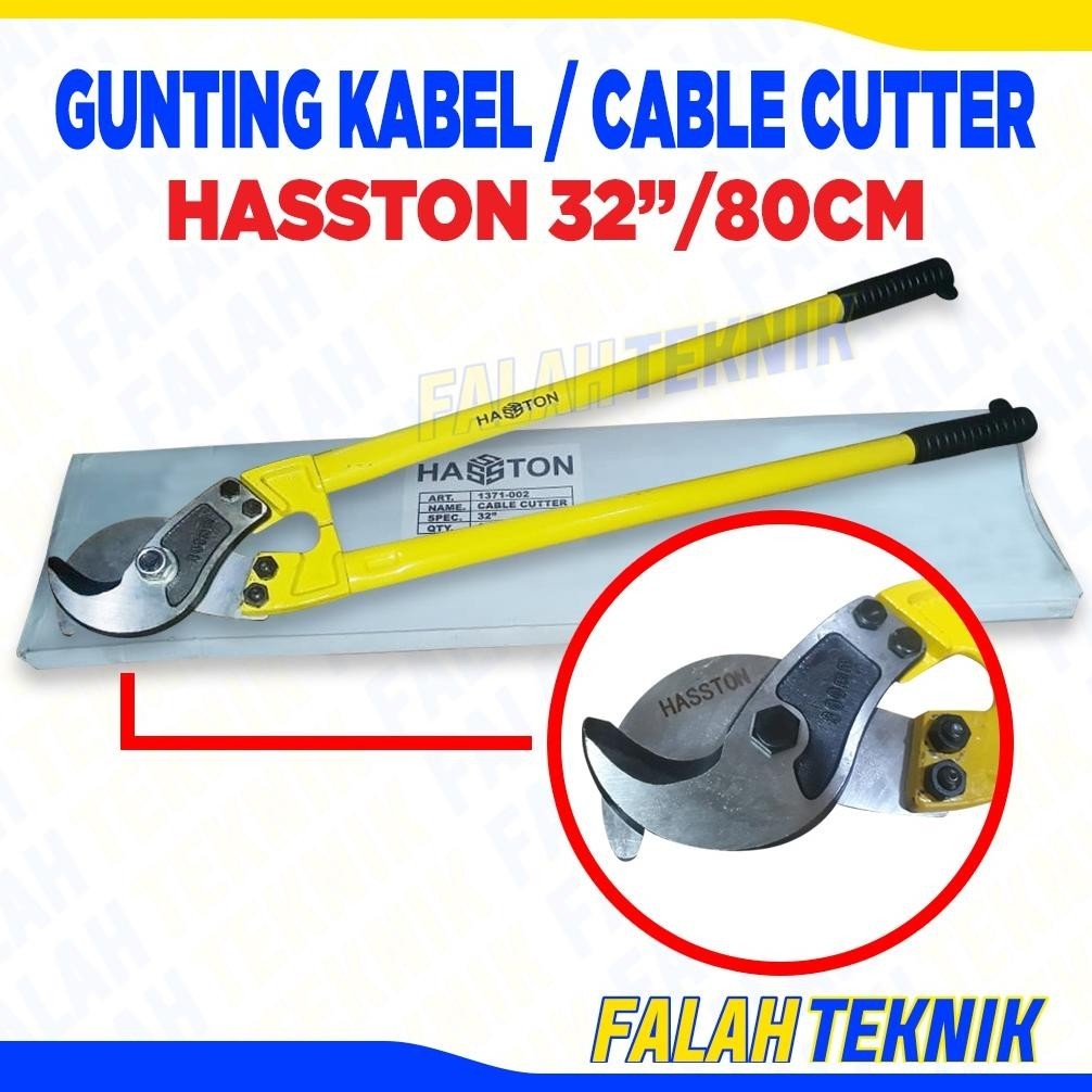 

Banyak Diskon!!! Hasston Gunting Kabel 32 Inch / Cable Cutter Panjang 80Cm
