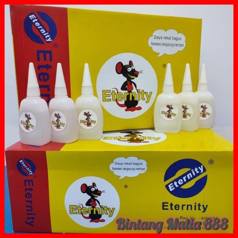 

Banyak Diskon!!! Lem Korea Eternity Super Jumbo (Perbox/40Btl)