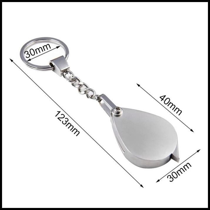 

DISKON KACA PEMBESAR GANTUNGAN KUNCI 15X 20MM AE71 / LIPAT STAINLESS MINI !!!!!!