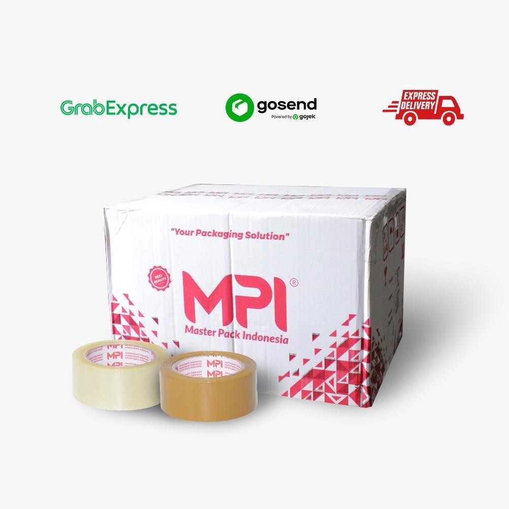 

Sedang Promooo !!! Lakban Bening/Coklat Mpi 100 Yard 1 Dus Isi 72 Hanya Gosend&Grab