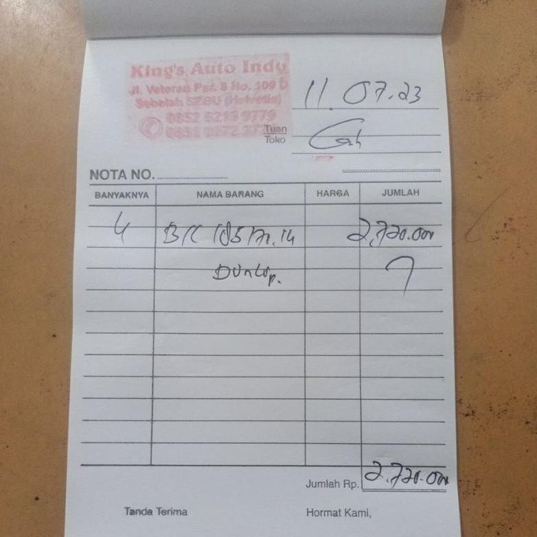 

Banyak Diskon!!! Kwitansi Kakak