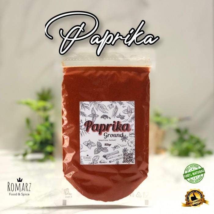 

Paprika Bubuk Murni Asli Premium 500Gr Paprika Powder 500Gr