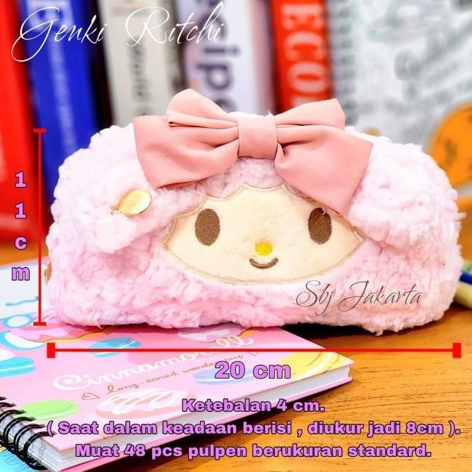 

Tempat Pensil Kotak pensil Multifungsi Softcase Sanrio Melody Lux