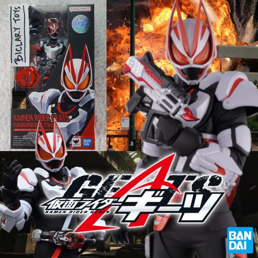 ORIGINAL SHF Kamen Masked Rider Geats Magnum Boost Form Bandai