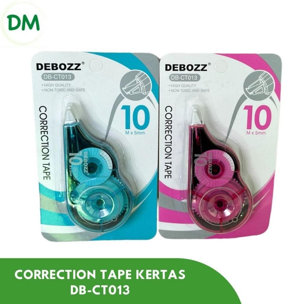

Correction Tape / Stipo Kertas Deboz Db-Ct013 (1 Pcs) Murah Elizabethmihilltu
