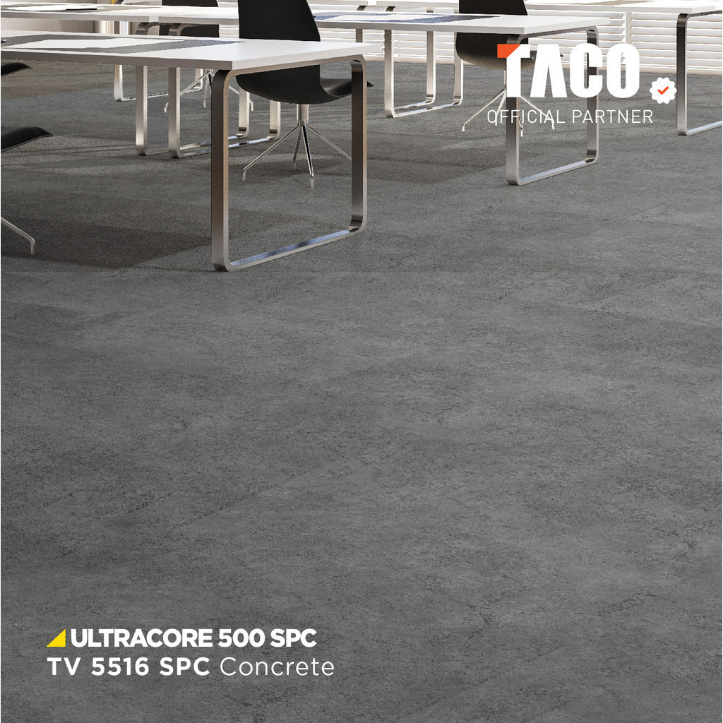 TACO Lantai SPC 5mm - TV 5516 Concrete