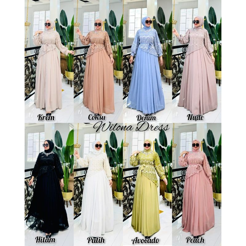 GAMIS WANITA WILONA DRESS(DN)