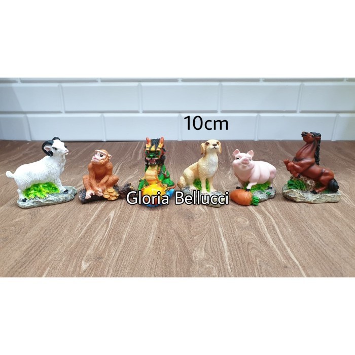 Patung Pajangan Shio Naga Besar Miniatur Dragon