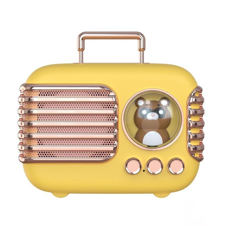 BLUETOOTH MINI SPEAKER BLUETOOTH 5.3 MINI ANIMAL SPEAKER STEREO RETRO OUTDOOR PORTABLE WIRELESS SPEA