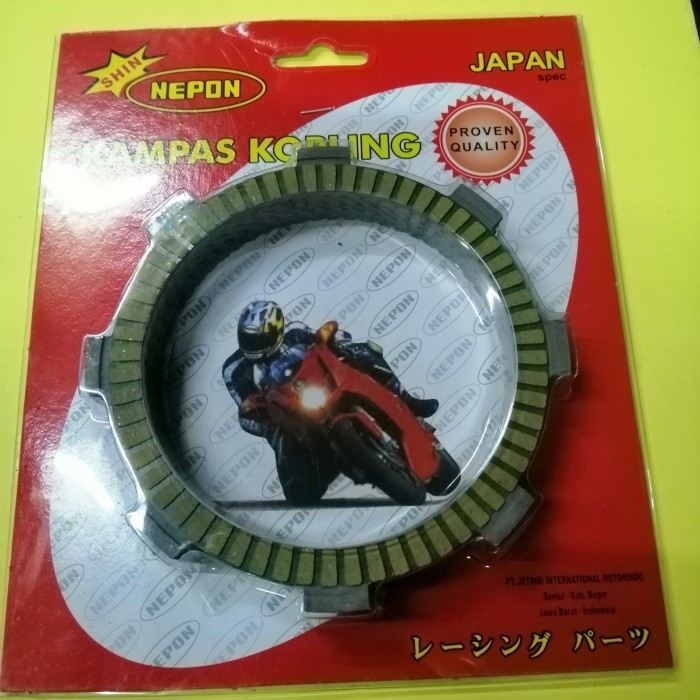 Kampas Plat Kopling Racing Fizr Jupiter Z Vega Nepon Japan
