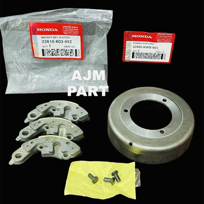 Mangkok Ganda + Kampas Ganda Revo Fi Revo Fit Blade Fi K03