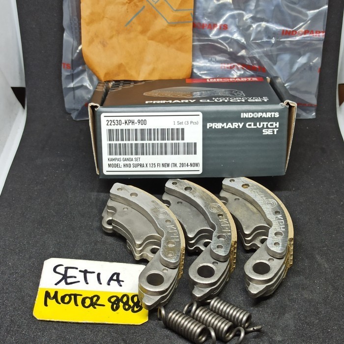 Kampas Ganda Karisma Kph Supra X 125 Helm In Original Indoparts