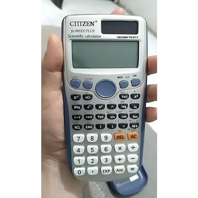 

KALKULATOR SCIENTIFIC GTTTZEN FX-991ES PLUS CALCULATOR FX 991 ES PLUS SCIENTIFIC KALKULATOR FX-991ES PLUS CALCULATOR KULIAH SEKOLAH COD