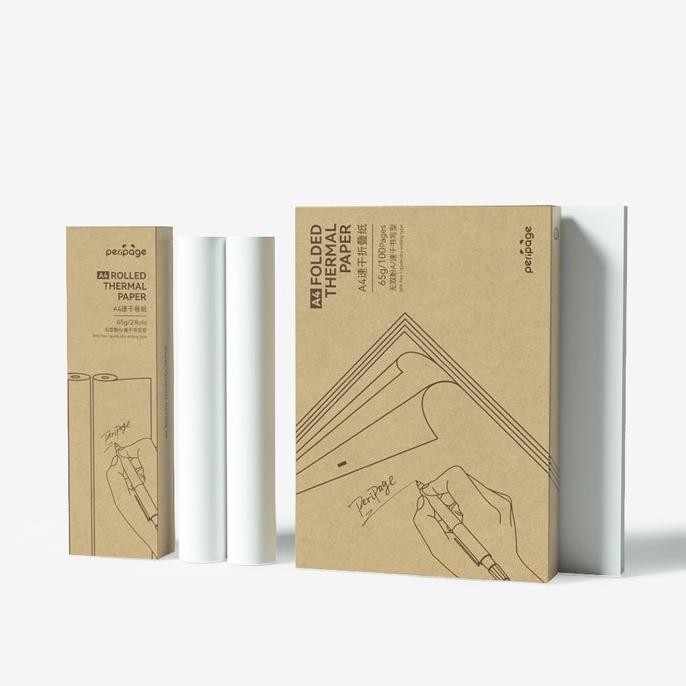 

PERIPAGE KERTAS A4 PAPER THERMAL HVS KERTAS QUICK DRY LONG STORAGE ROLL DAN LEMBAR BARU