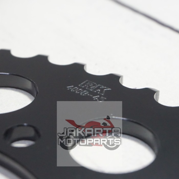 Gir Gear Belakang Carbon Steel Black Rk Takasago 428 Vixion Cb Cbr R15