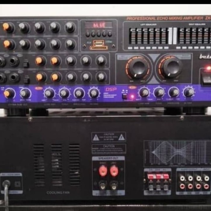 Power Amplifier Betavo 9200 Bluetooh Kuat Sampai Speaker 15In Original