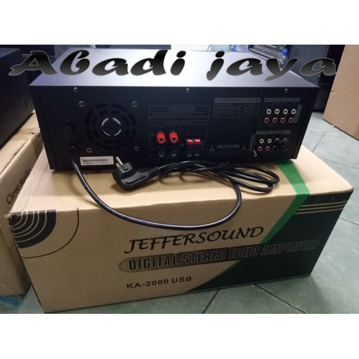 Amplifier Jeffersound Ka 2000 Usb Blutooth Jeffersound Ka2000