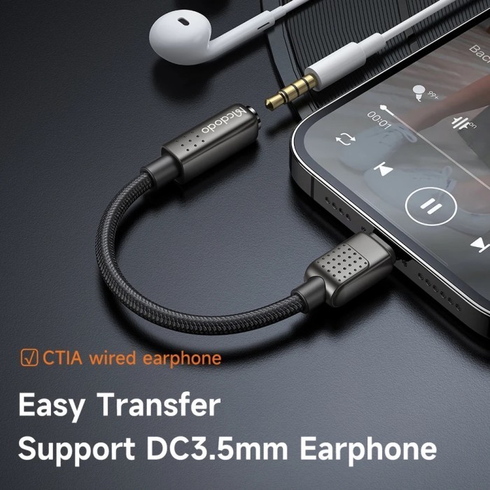 Mcdodo Conventer Iphone 14 Pro Max Audio Splitter Headset Open Mic
