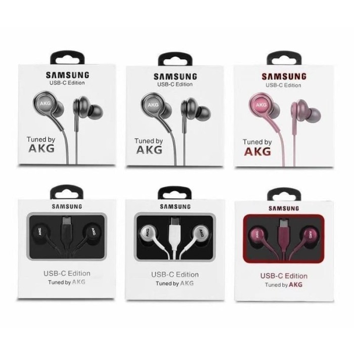 Earphone Headset Handsfree Samsung Galaxy Note 10 Plus Akg
