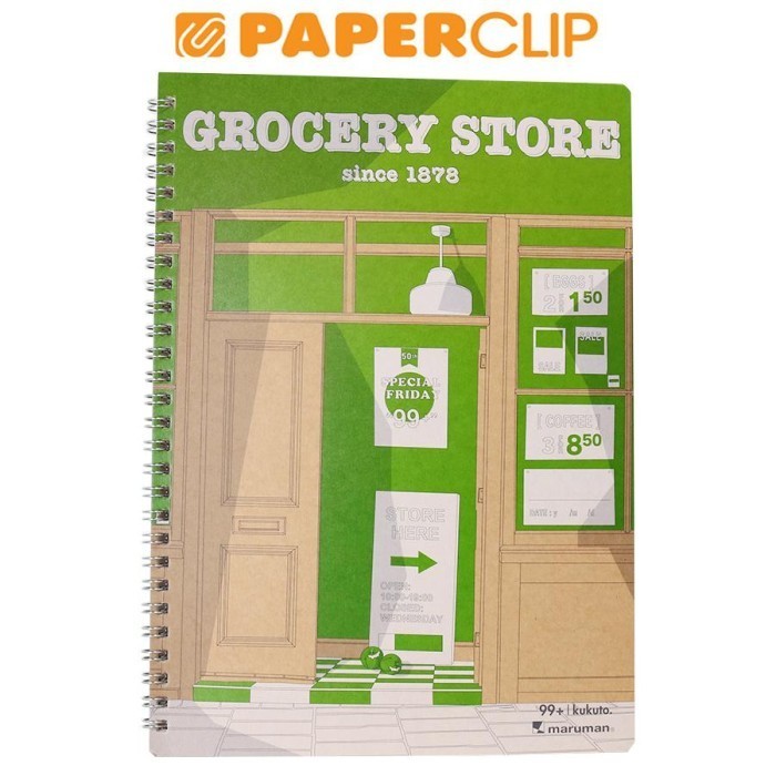 

NOTEBOOK B5 MARUMAN KUKUTO N688-03 GREEN HOT SALE