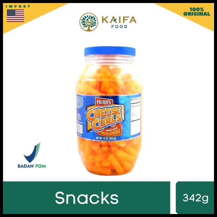 

Herr'S Cheese Curls Barrel 482Gr