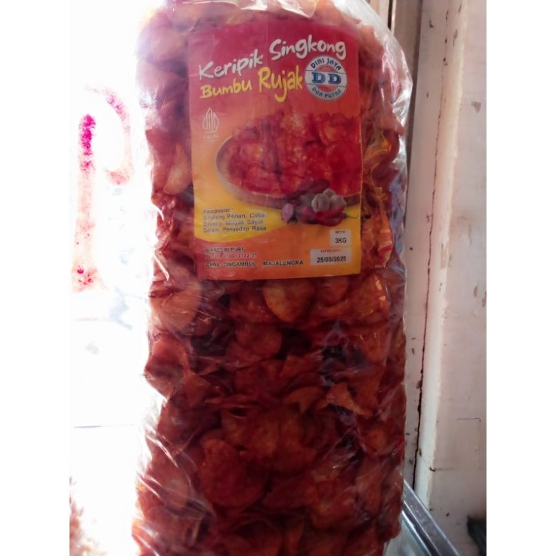 

keripik singkong bumbu rujak (1 ball=3kg)