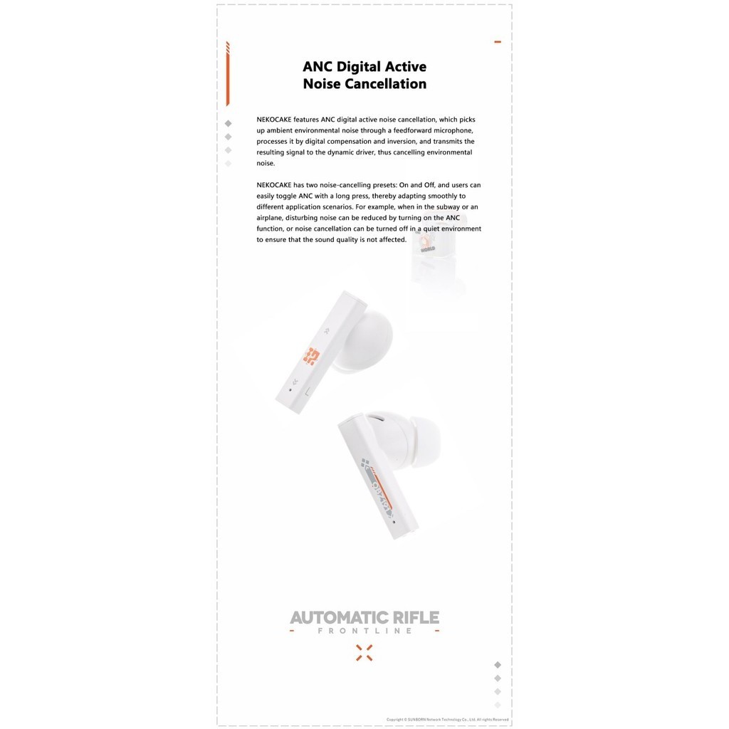 Moondrop Nekocake Girls' Frontline Limited Edition True Wireless Tws