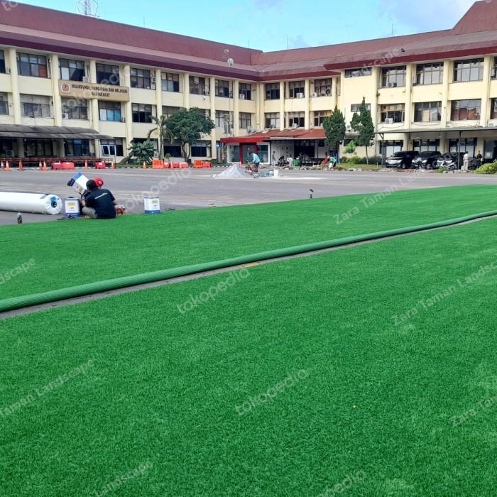 Rumput Sintetis Outdoor Permeter
