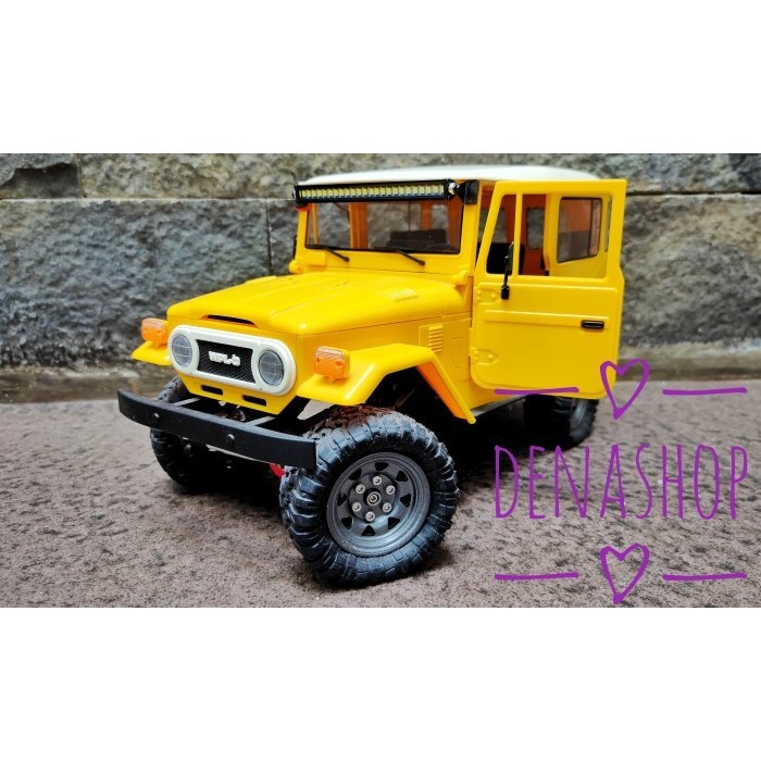 LAMPU LED BAR SLIM 100MM ROOF LAMP RC OFF-ROAD FOR WPL MN D90 99 D12