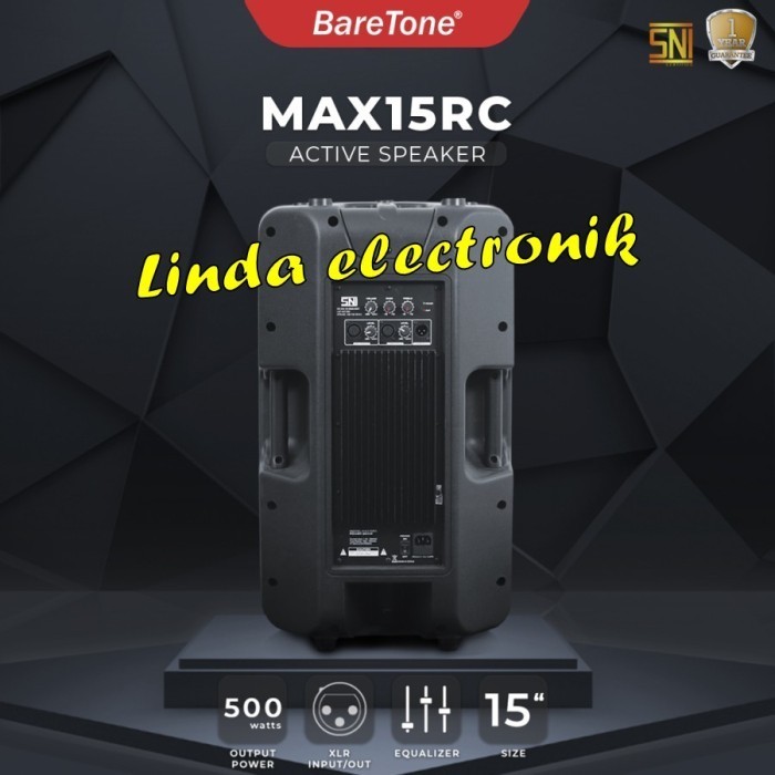Speaker Akif Baretone Max15Rc Baretone Max15 Rc Baretone Max 15Rc 1Bh