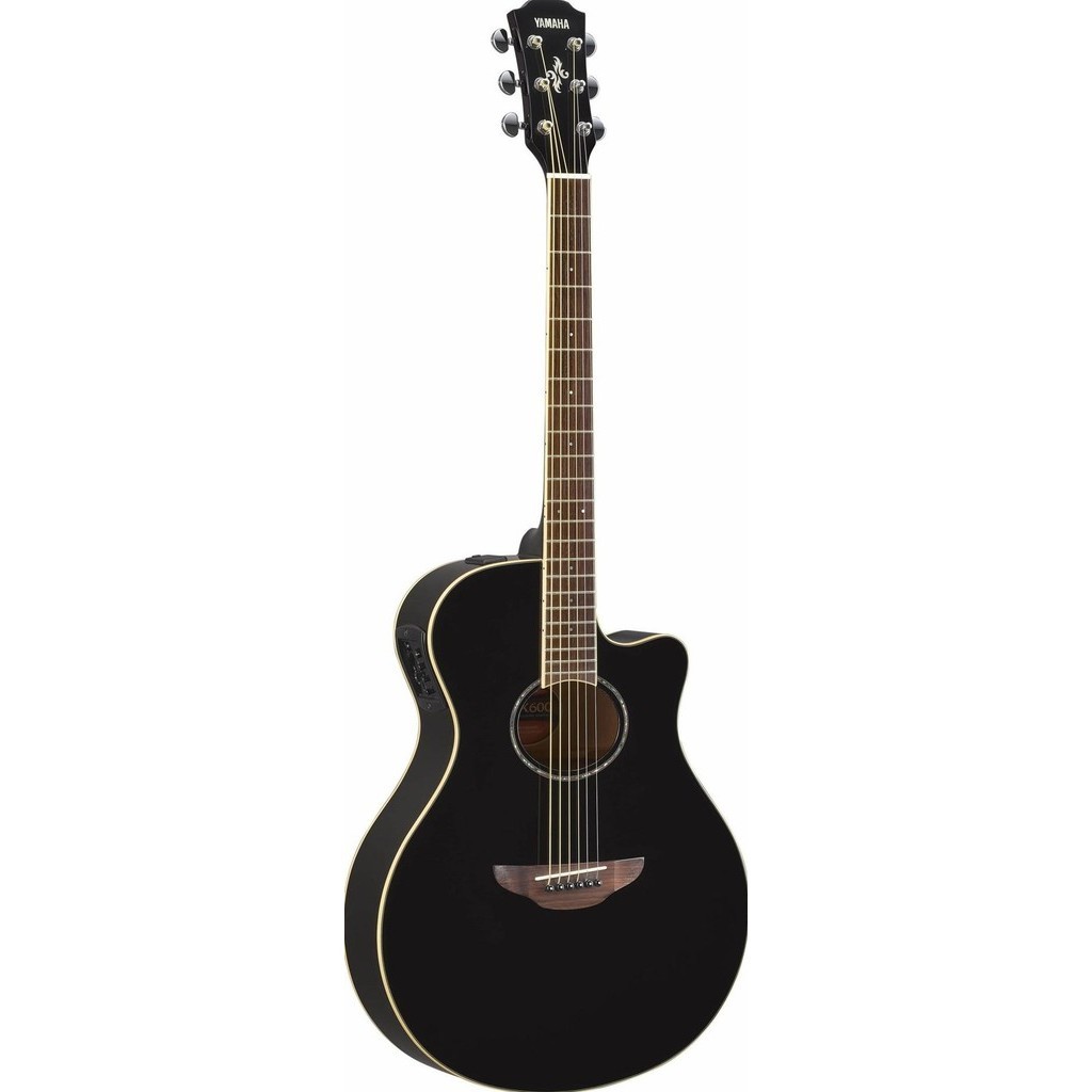Yamaha Gitar Akustik Elektrik APX 600 - Hitam