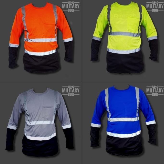 Terkini Kaos Kombinasi Safety Proyek Scotlight
