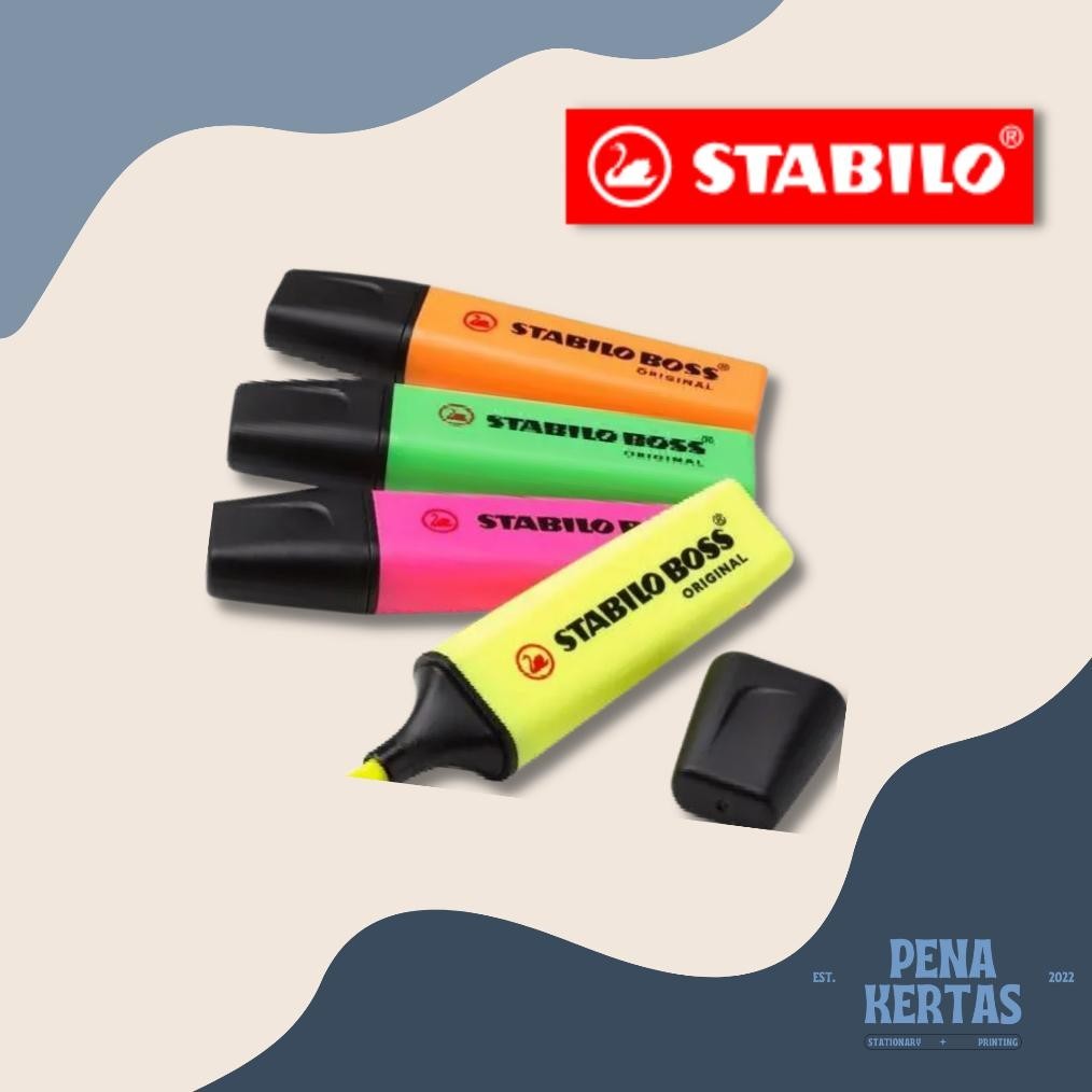

Stabilo Boss Original - Highlighter Christopherdeedavistee