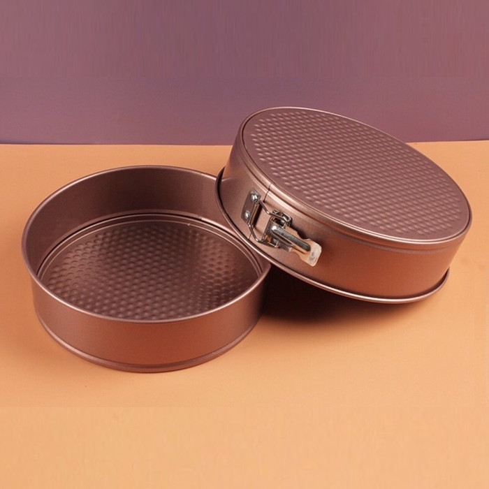 

GM311 Loyang Bongkar Pasang 18 cm Round Cake Mold Pan Rose Gold AK-0981 DISKON