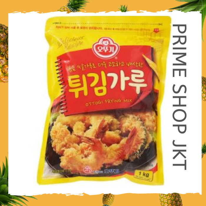 

TI532 Ottogi Frying Mix - Tepung Bumbu Korea 1 kg GRATIS ONGKIR