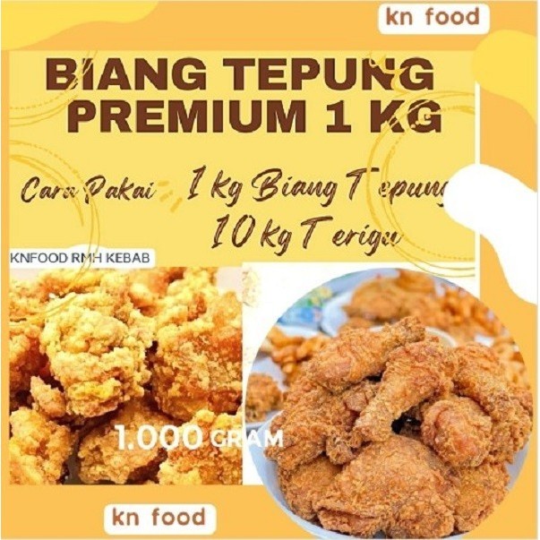 

LL698 BIANG TEPUNG PREMIUM 1 KG - BIANG TEPUNG FRIED CHICKEN TERBARU