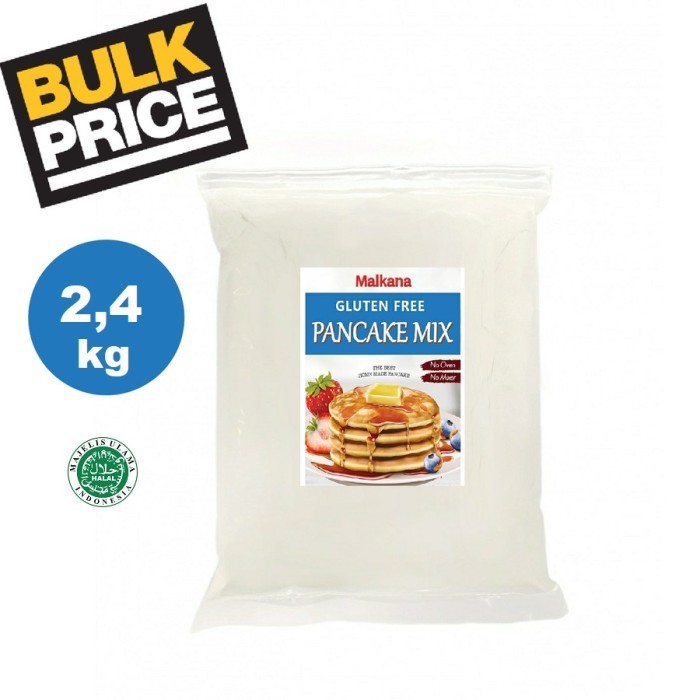 

ZO372 Tepung Premix Pancake Gluten Free 2.4kg - Soft dan Fluffy FREE ONGKIR
