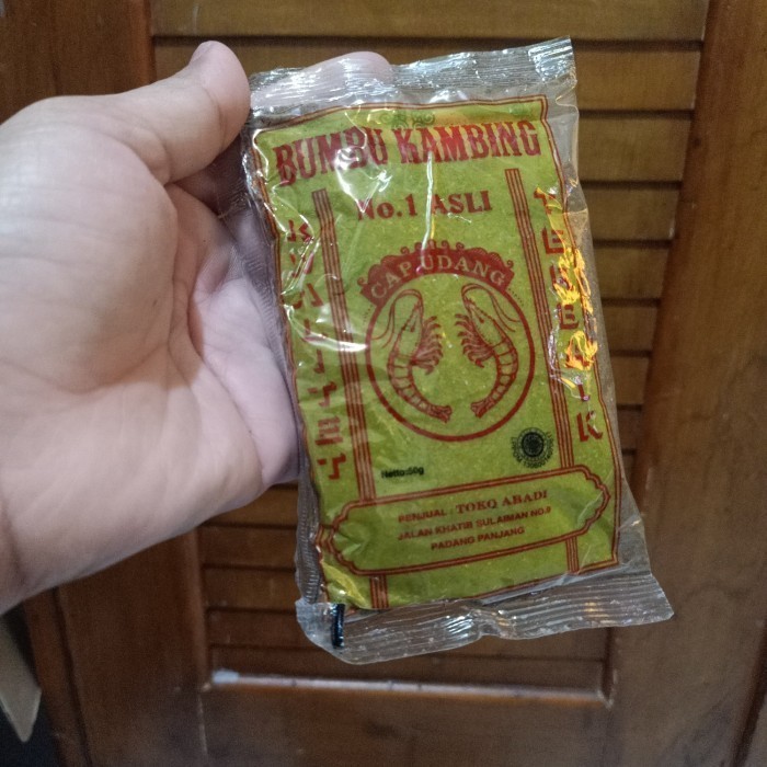 

OZ604 bumbu masak kambing khas padang asli 50 gram GRATIS ONGKIR