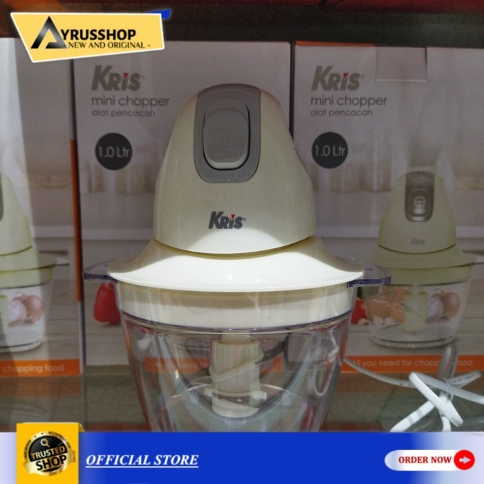 

TF698 Alat Pencacah Food Chopper 1L Kris/Pelumat Daging/Bumbu/Bahan Masakan NEW