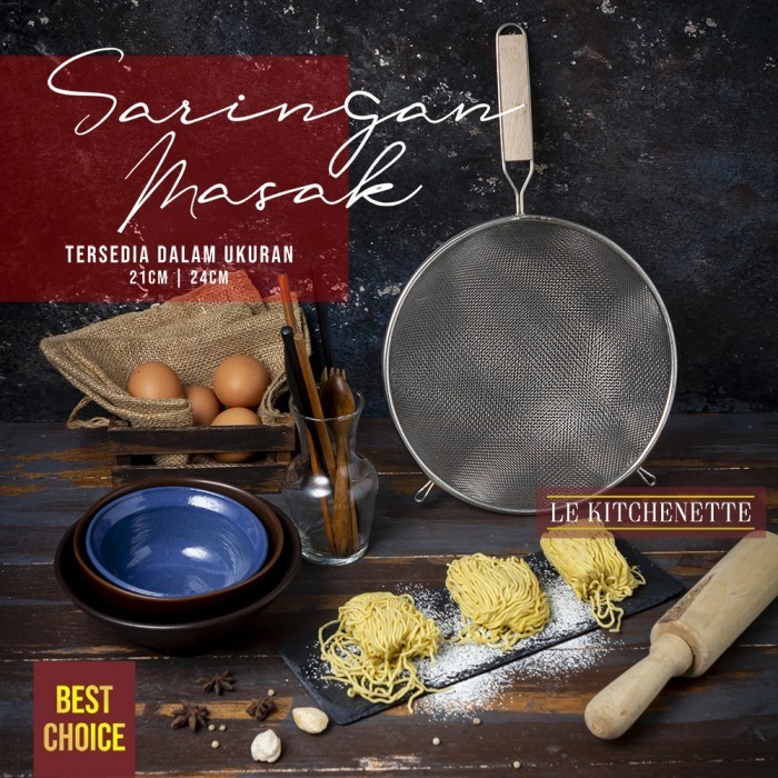 

ET593 Saringan Masakan Minyak Tahan Panas Bahan Stainless Steel TERMURAH