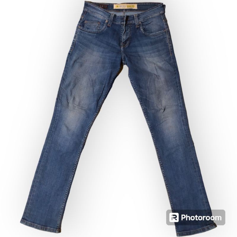 Celana Panjang Jeans Denim BOSS SECOND