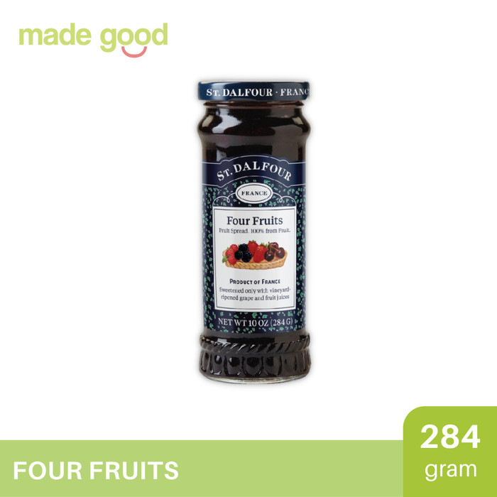 

St. Dalfour Strawberry Blueberry Four Fruit Spread 284Gr