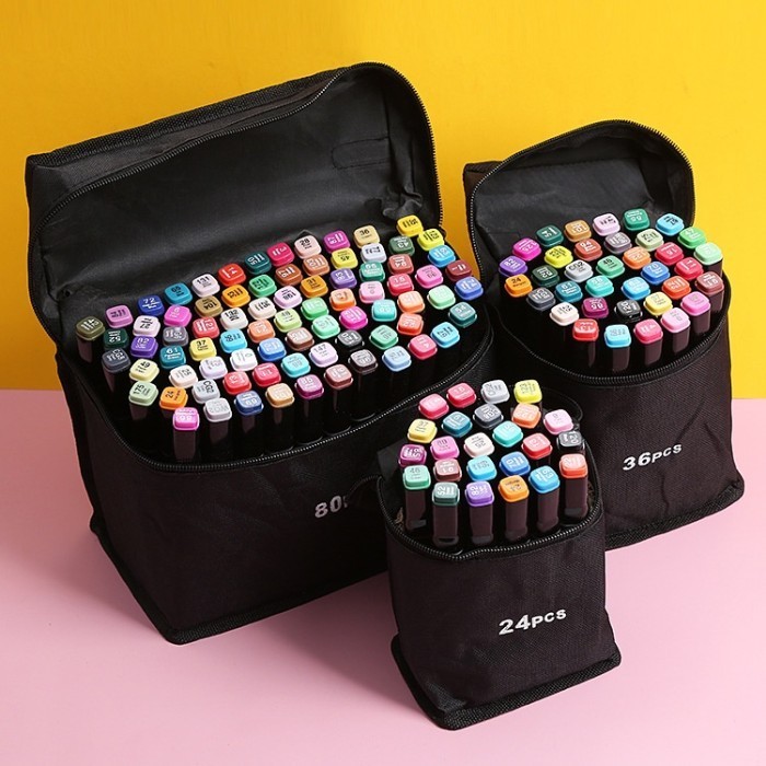 

Twin Marker Set Spidol Warna Spidol Marker Set Animation Markers -Anza Wahda