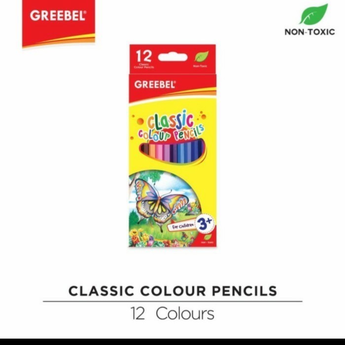 

Pensil Warna Greebel 12 Classic -Anza Wahda