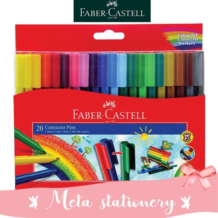 

Connector Pen 20 Faber Castell -Anza Wahda