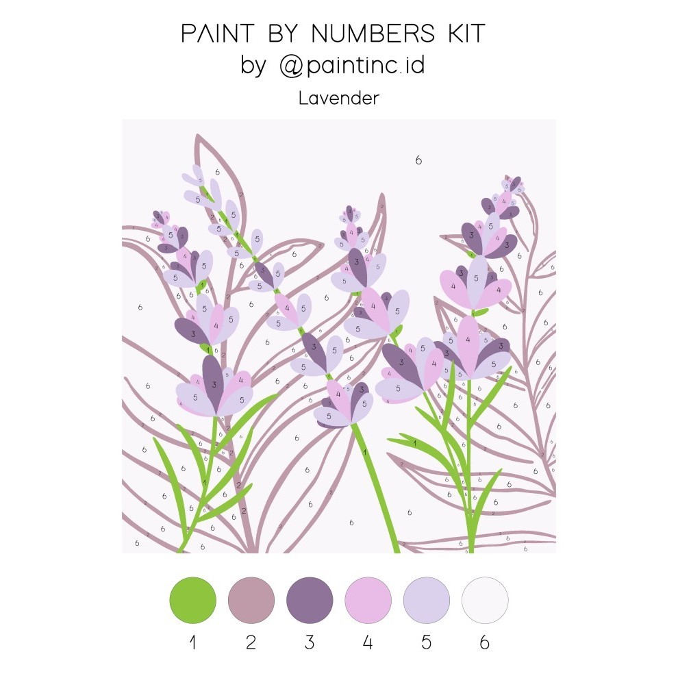 

Paint Kit: Lavender Paint Inc. Id Painting Kit -Anza Wahda