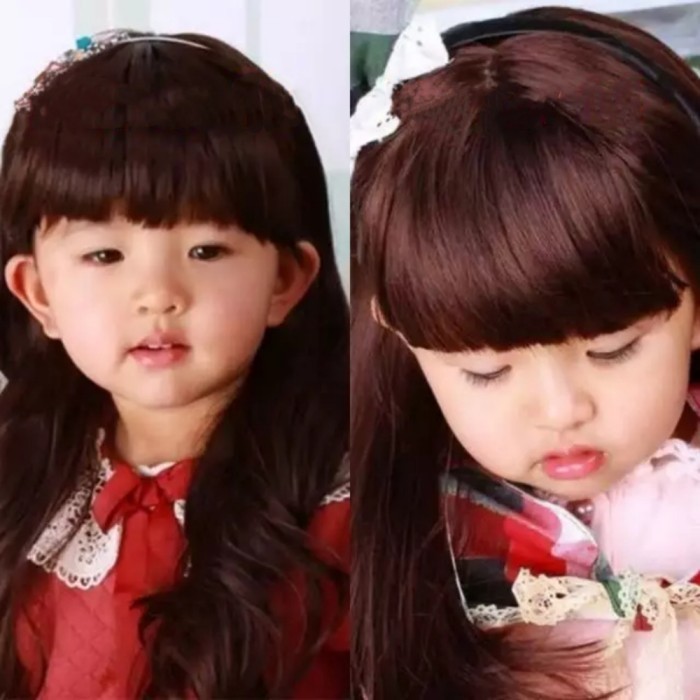 Rambut Anak Perempuan / Wig Rambut Anak Perempuan
