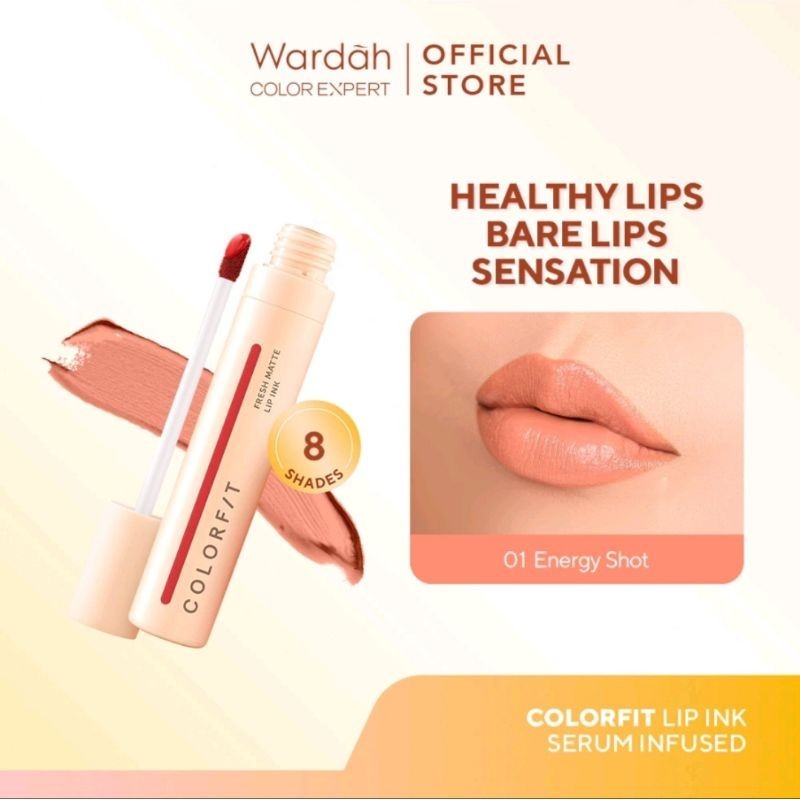 Wardah Colorfit Lip Ink Serum Infussed